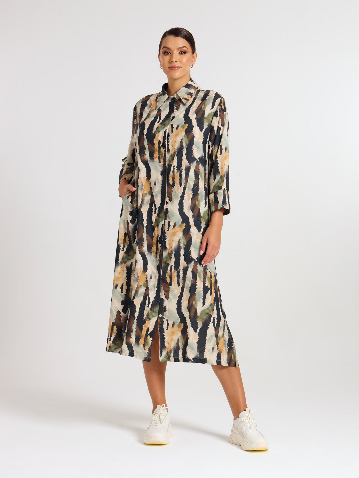 MAXI SHIRTDRESS / SAVANNA