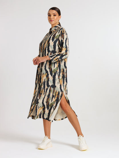 MAXI SHIRTDRESS / SAVANNA