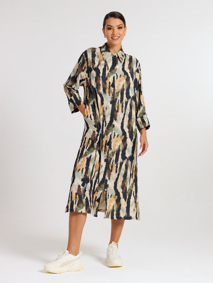 MAXI SHIRTDRESS / SAVANNA