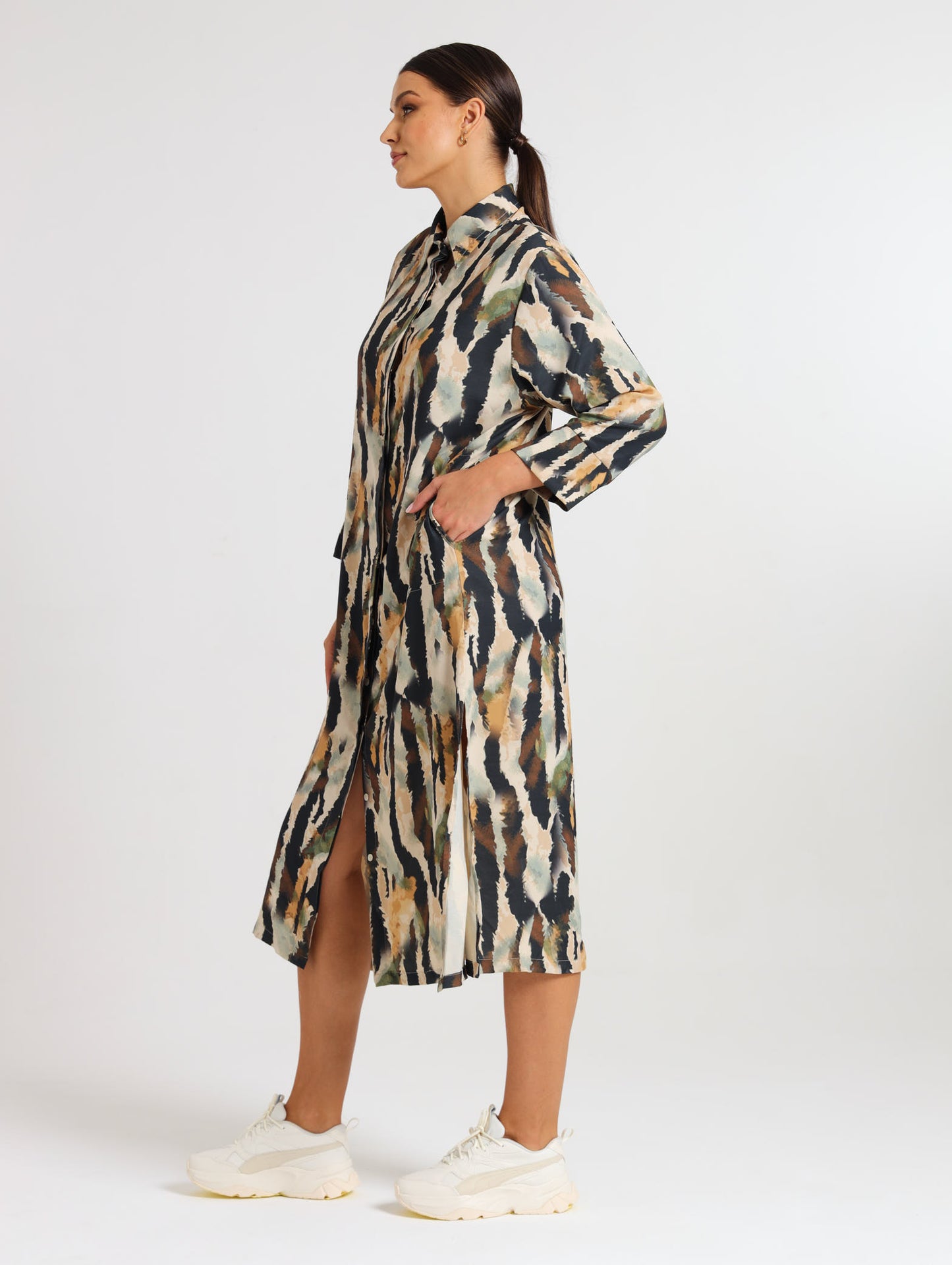 MAXI SHIRTDRESS / SAVANNA