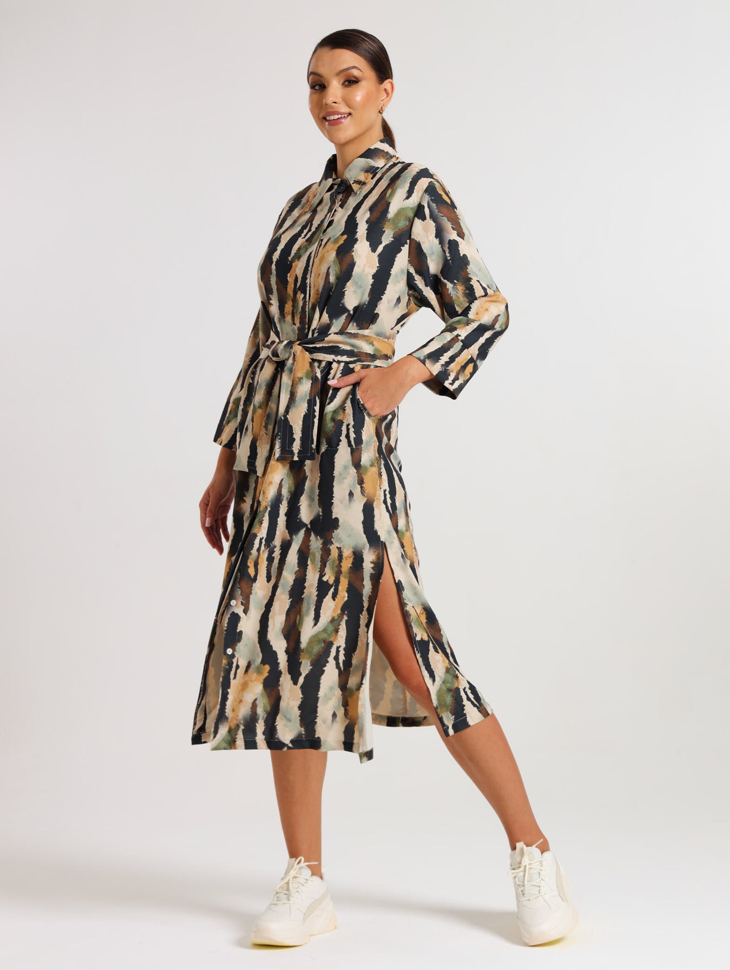 MAXI SHIRTDRESS / SAVANNA