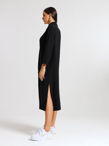 MAXI SHIRTDRESS / MIDNIGHT