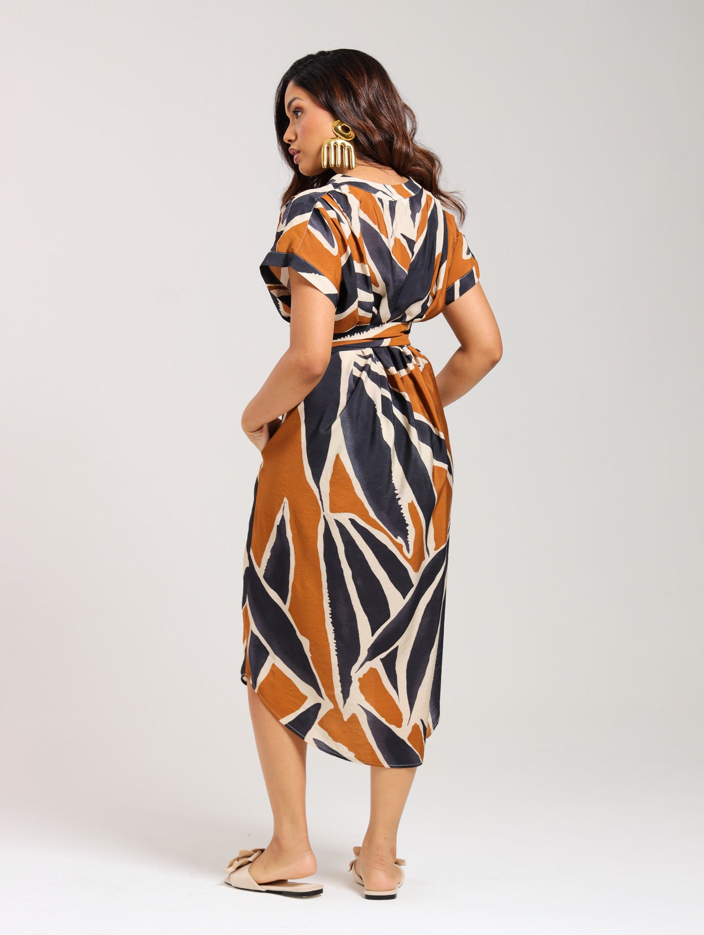 TULIP MAXI DRESS / BANANA LEAF