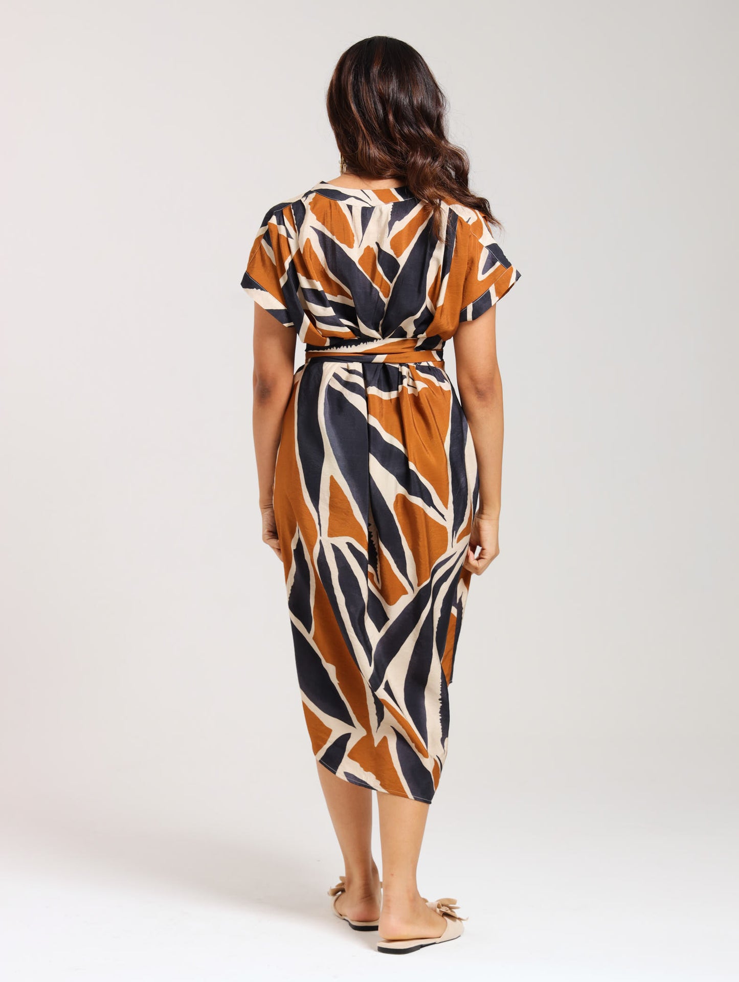 TULIP MAXI DRESS / BANANA LEAF